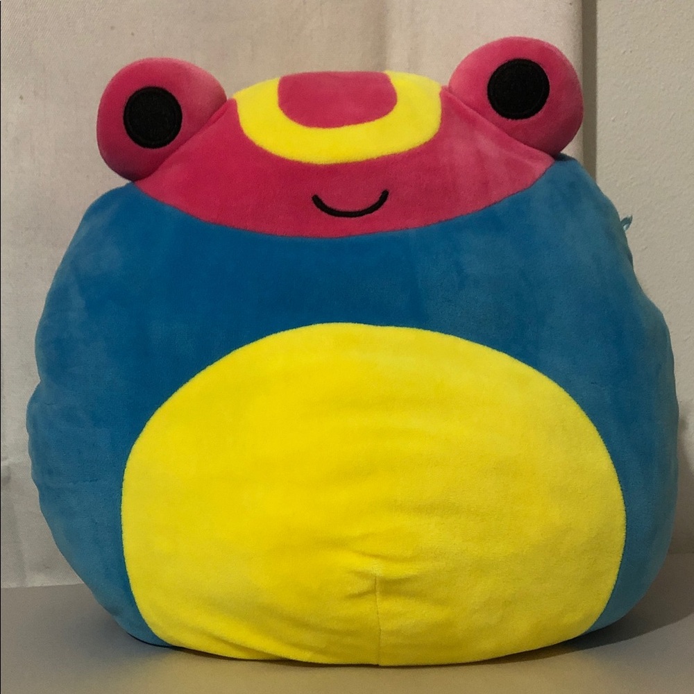 Squishmallow Wamina The Blue Frog Plushie 12”